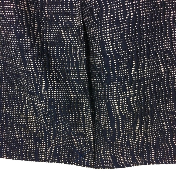 THE LIMITED Sophie Theallet Pencil Skirt Abstract Dot Pattern Navy Size 12 NWT - Picture 7 of 12